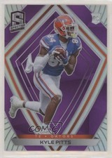 2021 Panini Chronicles Draft Picks Spectra Purple 33/49 Kyle Pitts #296 0ea4