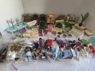 vintage PLAYMOBIL Victorian Mansion Dollhouse Furniture & Figure PARTS LOT