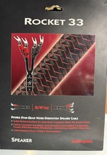 AudioQuest Rocket 33 Bi-Wire Speaker Cable Ba...