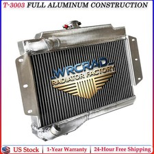 Aluminum Radiator Cooler For Mg Mgb Gt Roadster 1968-1975 1969 1970 1971 1972 Mt