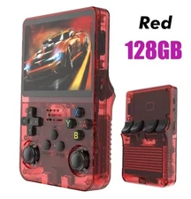 R36S Retro Handheld Game Console 3.5" IPS Linux System 128GB