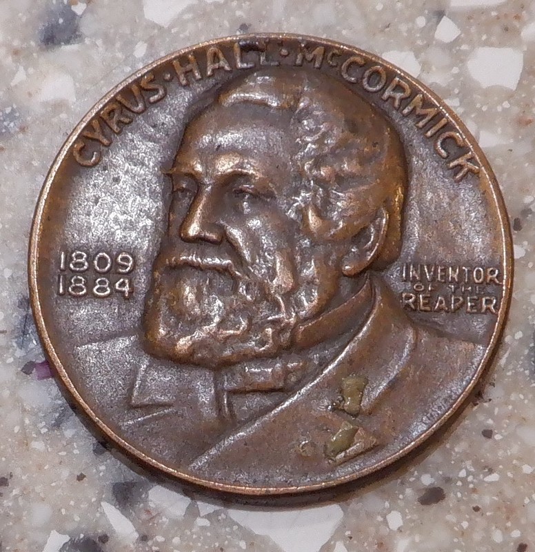 Token / Coin 1931 IH McCormick-Deering Reaper 100th INTERNATIONAL HARVESTER