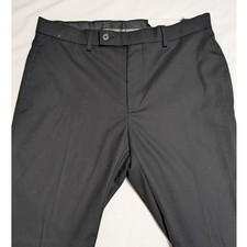 Calvin Klein Slim Fit Suit Pants Men's Black Solid 32W 30L - NWT