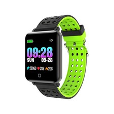 Bakeey M19 1.3inch Training Modes Heart Rate Blood Pressure Monitor Fitness Trac