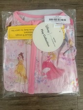 Little Sleepies DISNEY PRINCESS GARDEN Zippy 3T Pajamas Bamboo