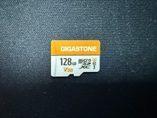 Gigastone 128GB microSDXC UHS-I V30 High Speed Memory Card
