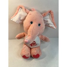 Care Bear Cousins Lotsa Heart Elephant Pink Plush Nanco 2005 Vintage 13 Inch