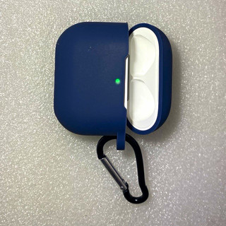 A3059 AirPods (4th Generation) charging case ONLY / Blue Silicone Case/Skin