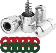 12PCS Battery Terminal anti Corrosion Washers Protector Fiber and 2PCS Cleaning 