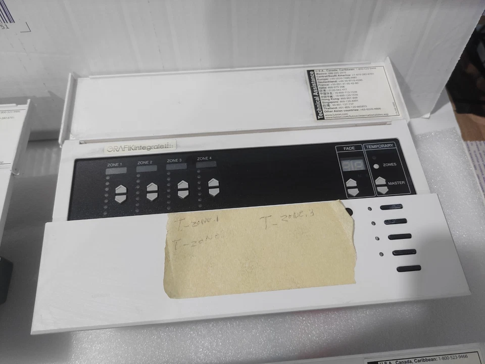 LUTRON GRAFIKintegrale 4 ZONE LIGHTING SCENE CONTROLLER 230V AC - Image 4 of 4