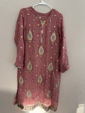 Pakistani Branded Pure Chiffon 3 Piece Fancy Suit