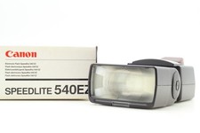 Tested ALMOST UNUSED in Box Canon SpeedLite 540EZ Zoom Strobe Flash from JAPAN