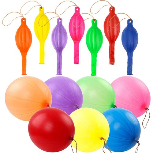 36 Punch Balloons Punching Balloon Heavy Duty Party Favors For Kids Bouncy Ba...