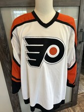 Vintage CCM NHL Philadelphia Flyers Hockey Jersey Canada Size XL Blank