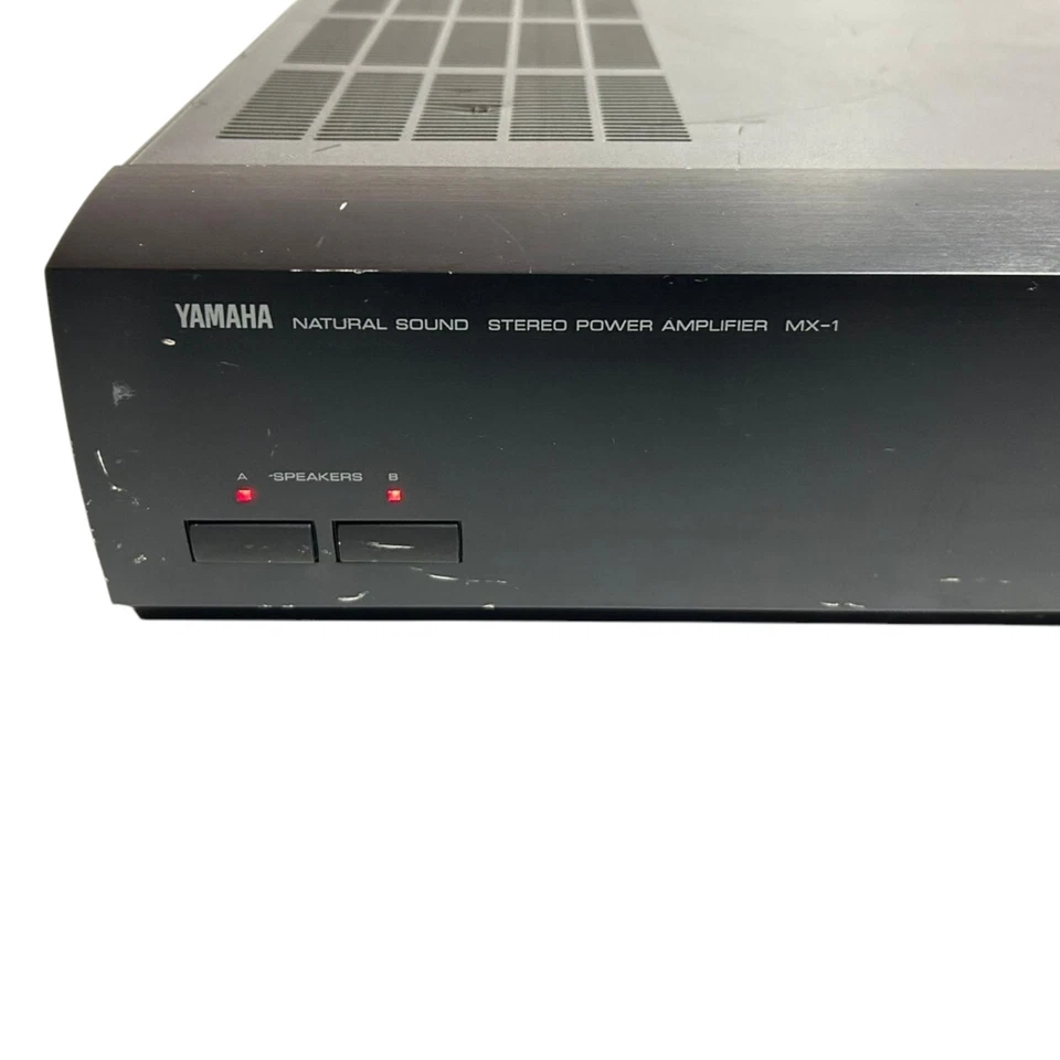 Yamaha MX-1 Power Amplifier Amp Natural Sound Power Amplifier Used - Image 4 of 4