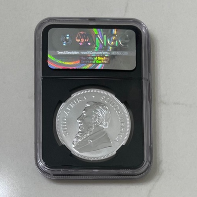 2017 S Africa Krugerrand NGC SP 70 FIRST DAY of Issue 50th silver