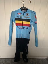 Belgium Cycling Athlete Issued 2025 Long sleeved Aero Suit Small