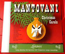 Mantovani Christmas Carols Album Cover Art PICTURE / PRINT 8" x 7"