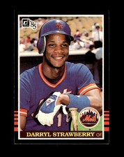 1985 Donruss Set-Break #312 Darryl Strawberry NR-MINT *GMCARDS*