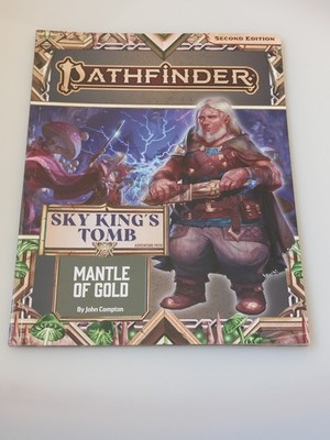 Sky King's Tomb: Mantle of Gold, Pathfinder (2E), Softcover [N5]
