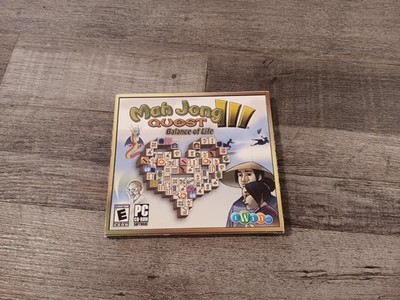 MahJong Quest III Balance Of Life PC CD-ROM Game Windows 98/XP/Vista/10 Computer