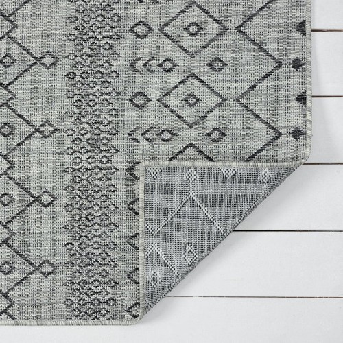 Alfresco 423 Lava Grey Runner Rug - Refined Hallway Rug - Picture 5 of 10