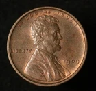 USA 1909 VDB Lincoln Wheat Cent - AU/UNC RB