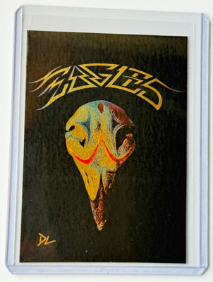 Eagles Limited Gold Plated Edition Artist Signed  Rock Icons  Trading Card 1/1
