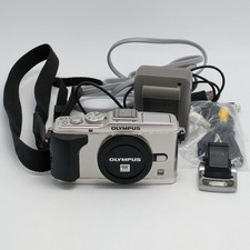 Olympus PEN E-P3 12.3MP 35-Point Contrast Micro Mirrorless Camera in Silver