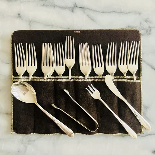 Silver Wheat by Reed & Barton Sterling Silver Flatware Set 12 Service 66 pcs