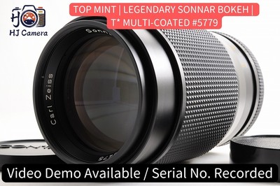 [TOP NEUWERTIG] Contax Carl Zeiss Sonnar 135 mm f/2.8 T * MMJ MF Objektiv...