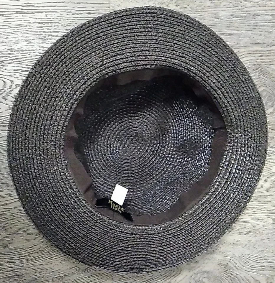 MAGID шляпы женщин церкви платье свадьбы ведро шляпа бумаги коричневый - Изображение 4 из 4