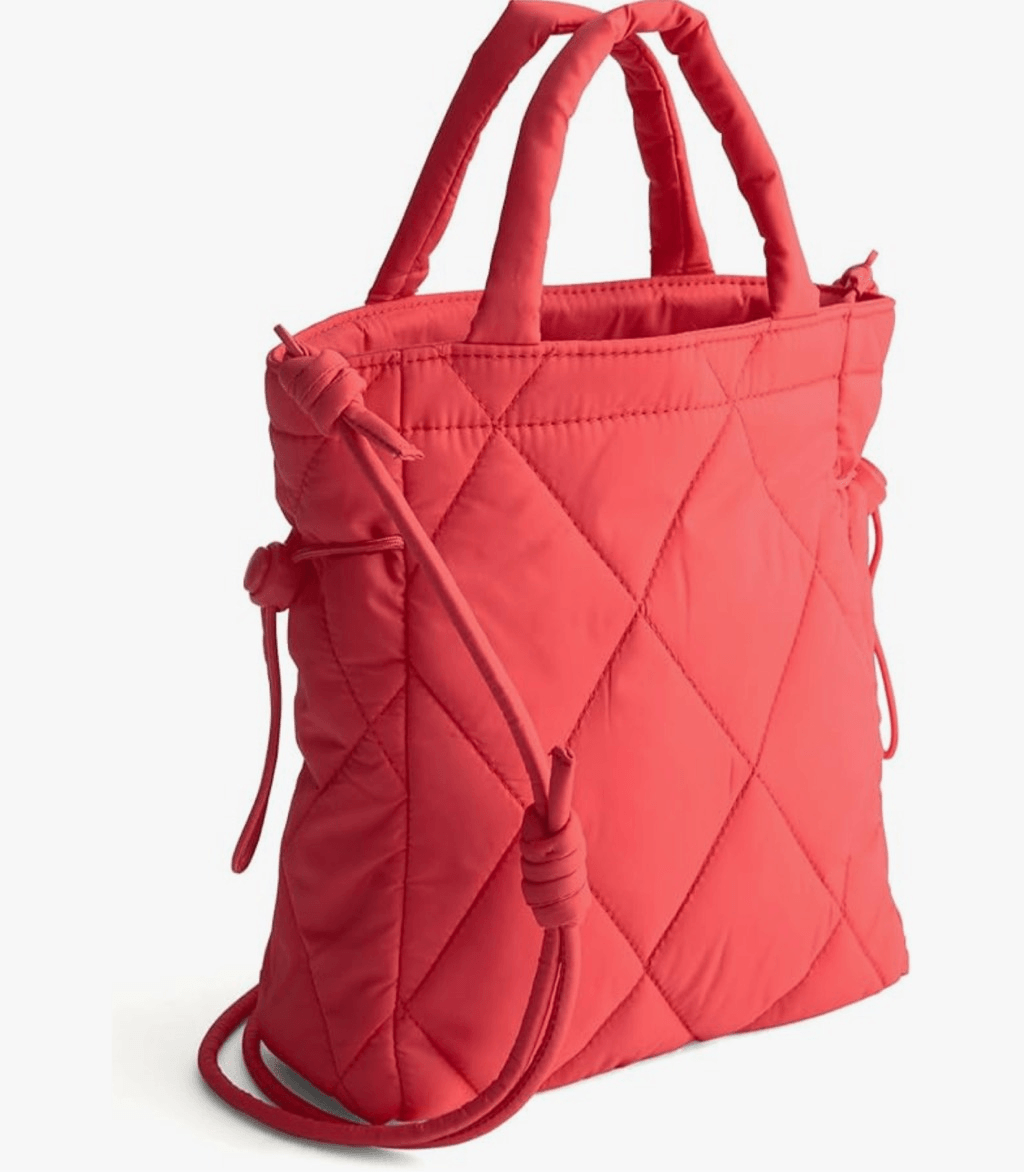 Vera Bradley Cayenne Quilted Featherweight Mini Tote Bag in Lightweight Design