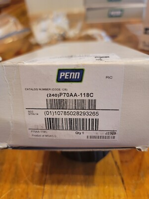 #ad Johnson Controls Penn P70AA 118C Head Pressure Fan Cycling Switch New in Box $105.00