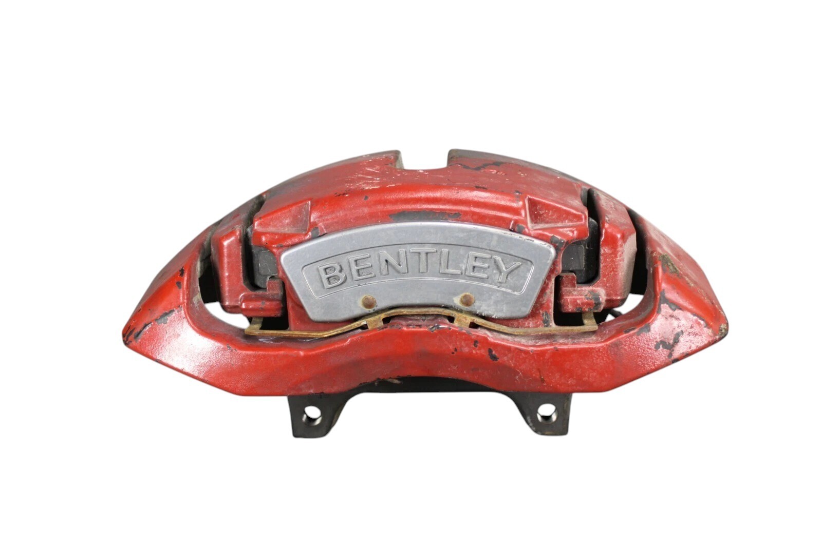 05-11 Bentley Continental Front Left & Right Side Brake Calipers Red OEM