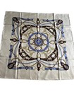 J McLaughlin Silk Scarf Equestrian  Horse Bit Design 34”
