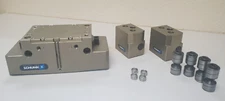 SCHUNK PGN+P 200-2 Universal Gripper; 318617 w/ Bases & Adapters