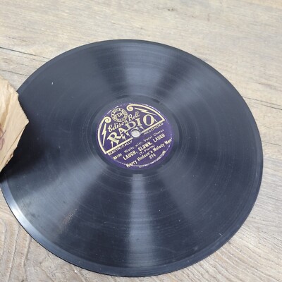 78rpm 8'' HARRY HUDSON'S MELODY MEN - Laugh, Clown, Laugh EDISON BELL RADIO 874