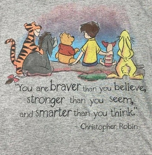 Disney If You Believe You Belong Tee Shirt Small Gem