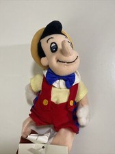 The Disney Store Pinocchio Bean Bag Plush With Tags 8  