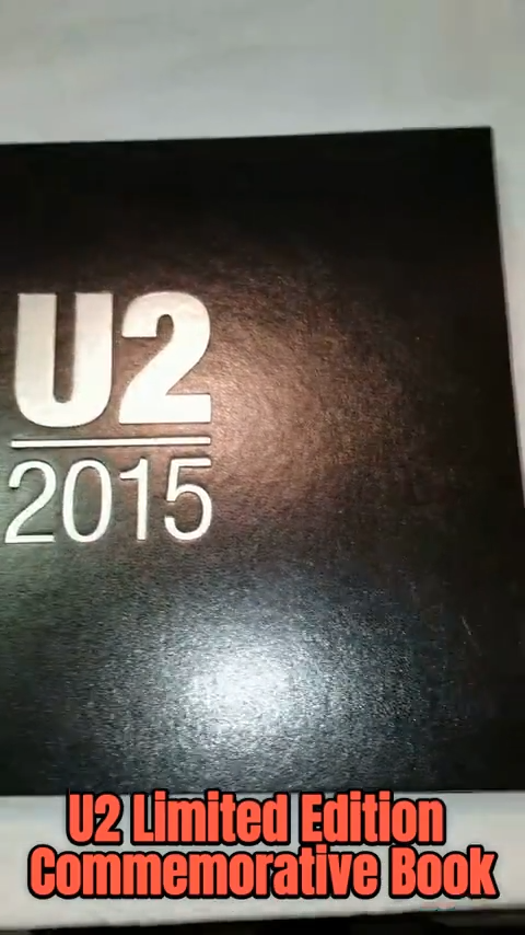 U2 / 2015年5月公演BOX U2 Limited Edition Commemorative Book - 2015 Innocence