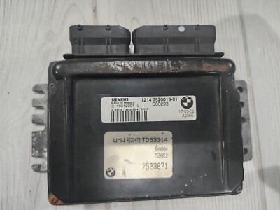 Mini R52 Ecm 2002-2006 MINI COOPER S R53 1.6L M/T DME ECU ECM ENGINE CONTROL MODULE ...