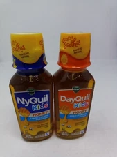 Vicks Kids NyQuil/DayQuil Honey Cold & Cough - Exp 02/2025