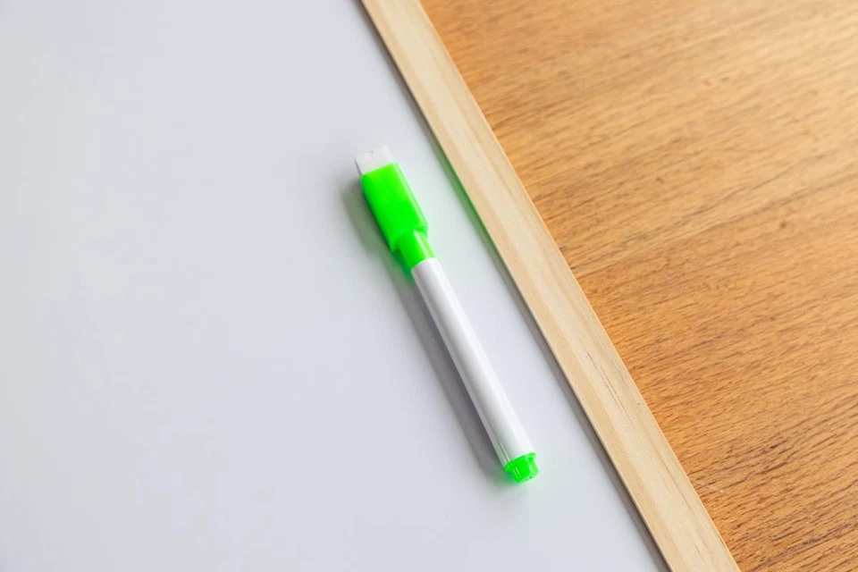 Magnettafel, Wandtafel, Memoboard, Pinnwand, weiß, beschreibbar, 40x60cm - Bild 4 von 4