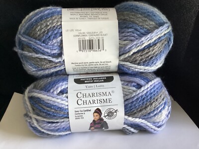 2 Loops & Threads Charisma 100% Acrylic-Cornflower