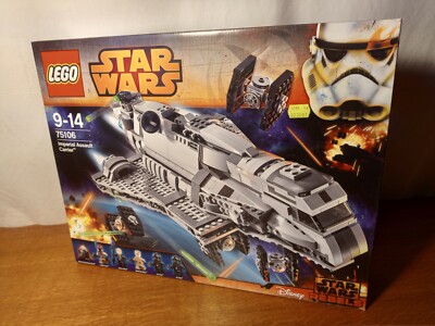 LEGO 75106 Star Wars Imperial Assault Carrier New Sealed MISB RARE