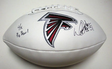 WILLIAM ANDREWS ATLANTA FALCONS 4X PRO BOWL LAST 1 W/COA SIGNED FOOTBALL