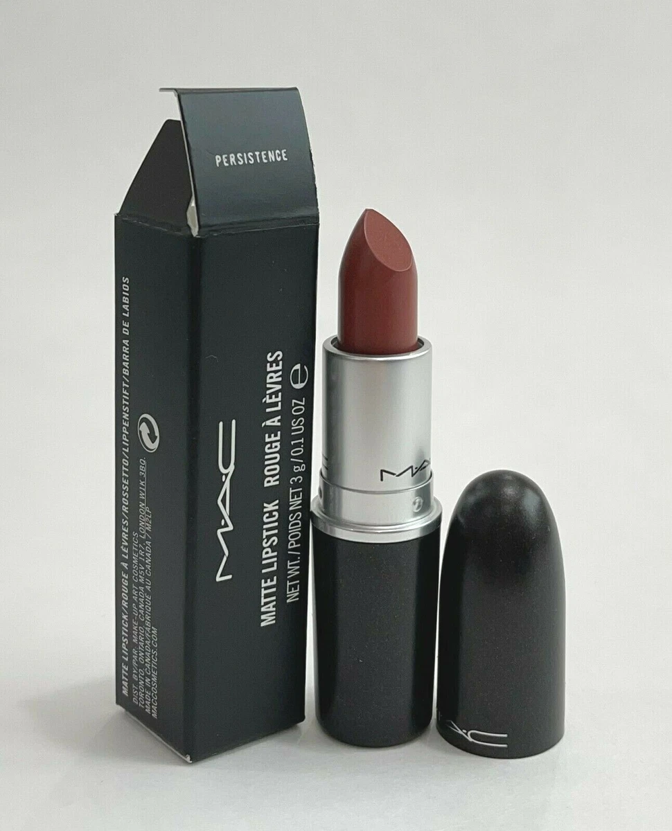 Mac Matte Lipstick Persistence 0.10 fl oz 3 g New In Box