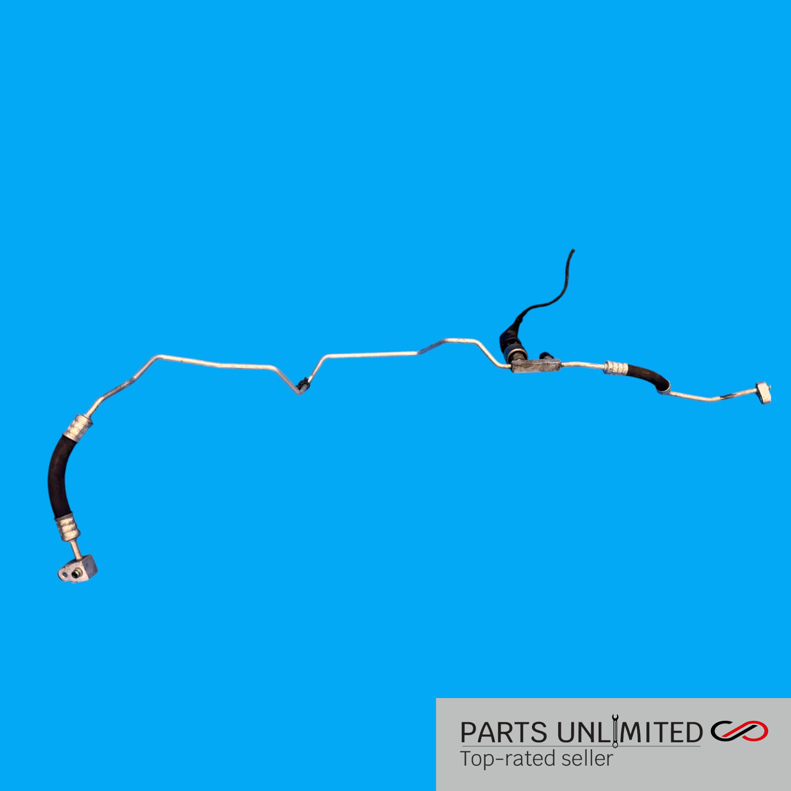 03-12 Maserati Quattroporte M139 OEM A/C ac line hose pressure pipe with switch