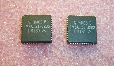 QTY (10) IMSA121-J20S INMOS PLCC-44  DISCRETE COSINE IMAGE PROCESSOR REFURBISHED